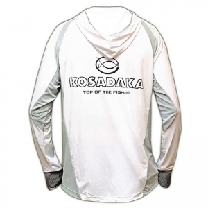 Футболка Kosadaka Ice Silk Sunblock UV защита белая M